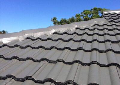 grey tile roof