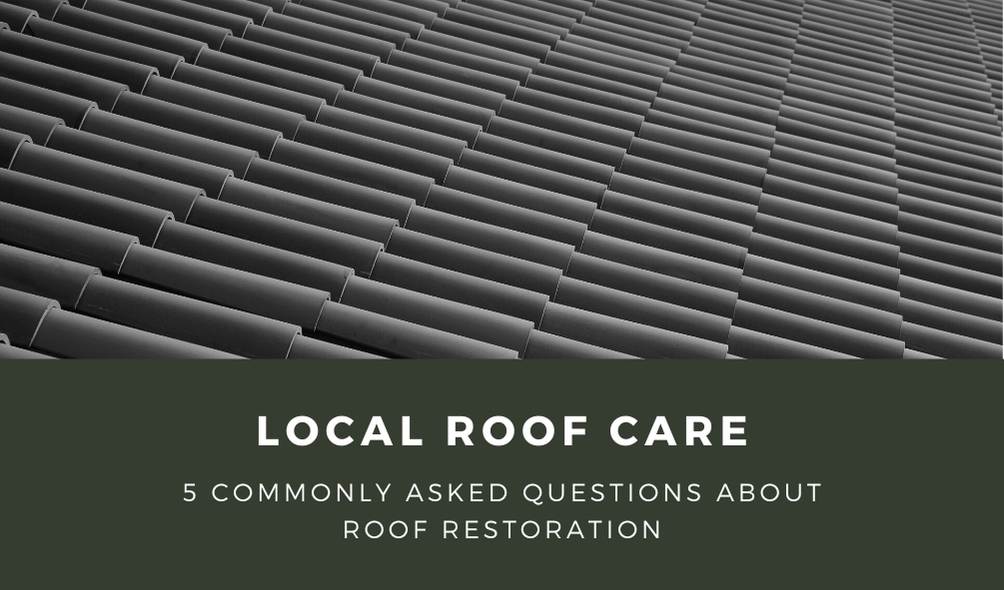 5 Commonly Asked Questions About Roof Restoration in Adelaide
